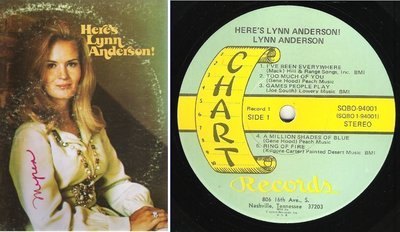 Anderson, Lynn / Here&#39;s Lynn Anderson (1972) / Chart SQBO-94001 / Two LP Set