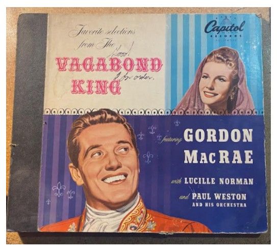 MacRae, Gordon / Vagabond King (1951) - with Lucille Norman