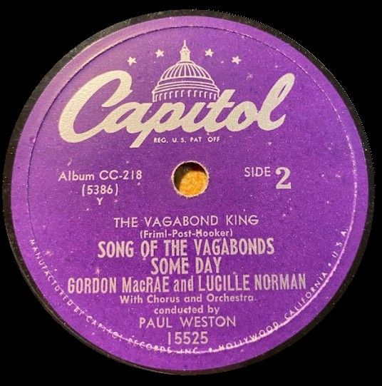MacRae, Gordon / Song of the Vagabonds (1951) - with Lucille Norman