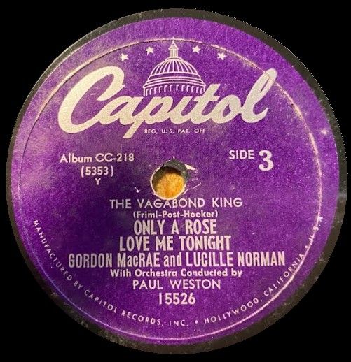 MacRae, Gordon / Only a Rose (1951) - with Lucille Norman