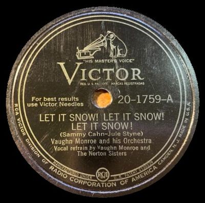 Monroe, Vaughn / Let it Snow! Let it Snow! Let it Snow! (1945)