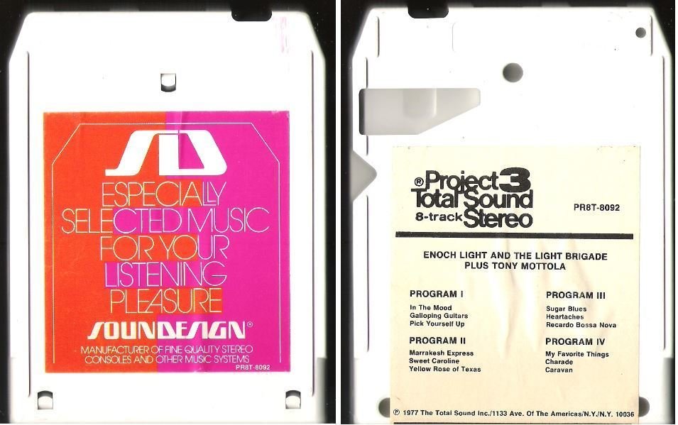 Light, Enoch (+ The Light Brigade) / Plus Tony Mottola (1977) / Project 3 PR8T-8092