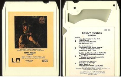 Rogers, Kenny / Gideon (1980) / United Artists 8LOO-1035
