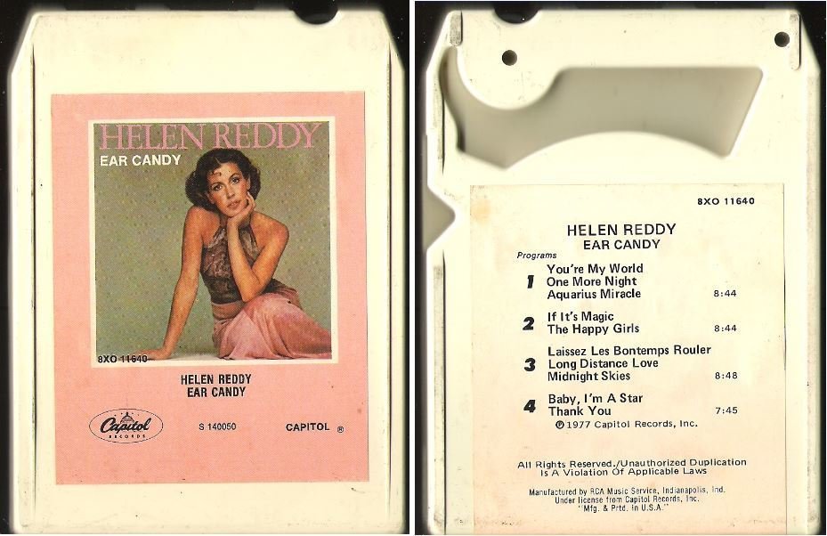 Reddy, Helen / Ear Candy (1977) / Capitol 8XO-11640