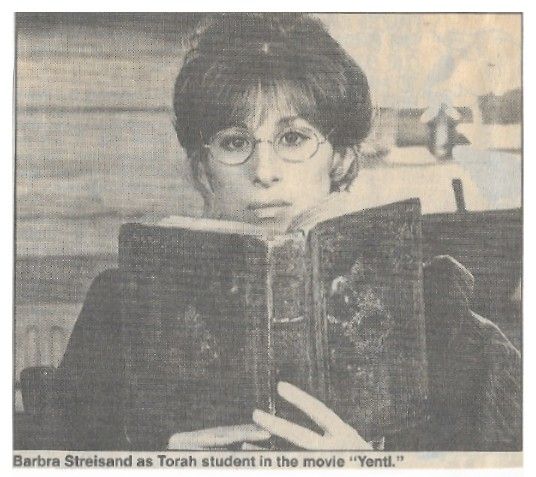 Streisand, Barbra / Barbra Streisand As Torah Student (1983)