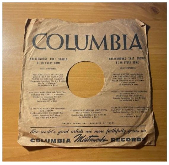 Columbia / Masterworks That Should Be in Every Home (1945)