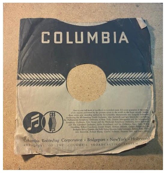 Columbia / Here is Your Hall Mark of Excellence in Recorded Music (1939)