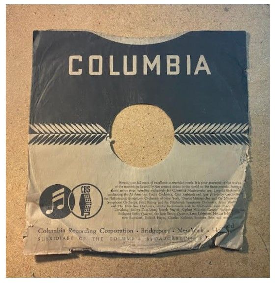 Columbia / Here is Your Hall Mark of Excellence in Recorded Music (1941)
