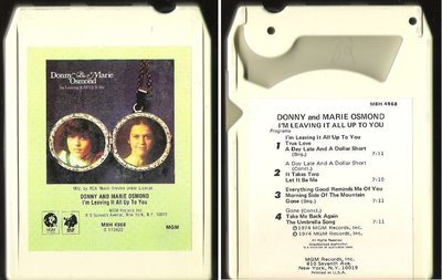 Osmond, Donny + Marie / I&#39;m Leaving It All Up To You (1974) / MGM M8H-4968