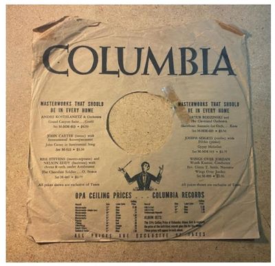 Columbia / Masterworks That Should Be in Every Home-Andre Kostelanetz (1945)