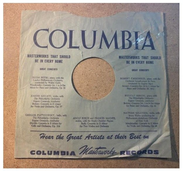 Columbia / Masterworks That Should Be in Every Home (1945) -Egon Petri