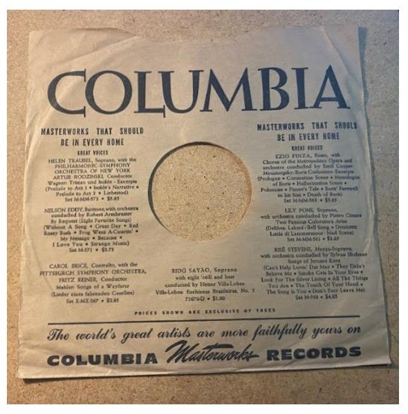 Columbia / Masterworks That Should Be in Every Home (1945) - Helen Traubel