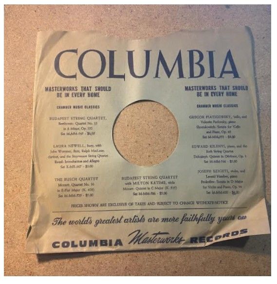 Columbia / Masterworks That Should Be in Every Home (1945) - Chamber Music Classics