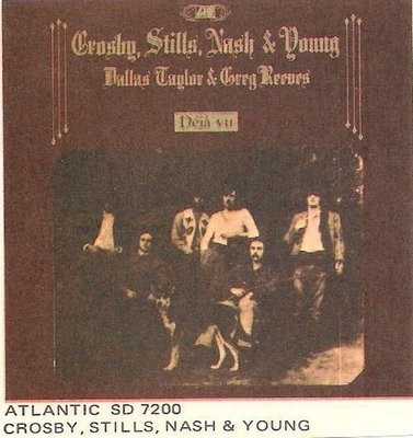 Crosby, Stills, Nash + Young / 1970 Magazine Ad for &quot;Deja Vu&quot; LP