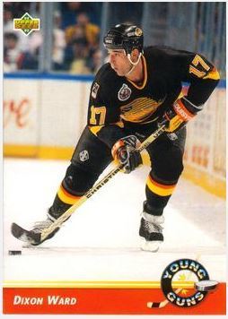 Ward, Dixon / Vancouver Canucks (1992-93) / Upper Deck #580 (Hockey Card) / Young Guns Series