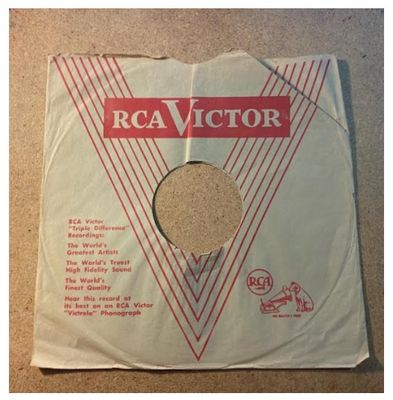 RCA Victor / Triple Difference Recordings (1954) - V Artwork