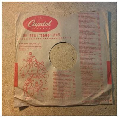 Capitol / The Famous 1600 Series (1952)