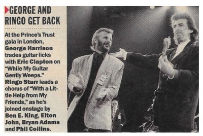 Harrison, George / George and Ringo Get Back (1987) - with Ringo Starr