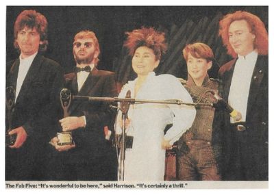 Harrison, George / The Fab Five (1988) - with Ringo Starr, Yoko Ono, Sean Lennon, Julian Lennon