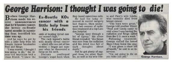 Harrison, George / I Thought I Was Going to Die! (1998)
