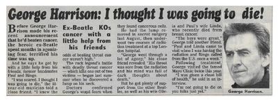 Harrison, George / I Thought I Was Going to Die! (1998)