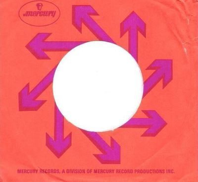 Mercury / Arrow Artwork / Orange-Purple (Record Company Sleeve, 7")