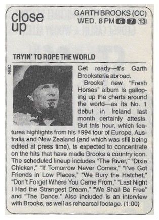 Brooks, Garth / Tryin&#39; to Rope the Wind (1995)
