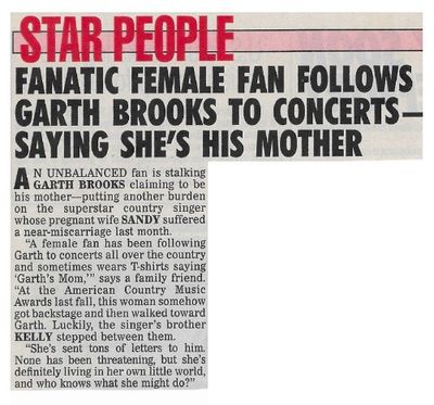Brooks, Garth / Fanatic Female Fan (1992)