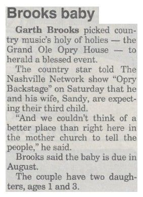 Brooks, Garth / Brooks Baby (1995)