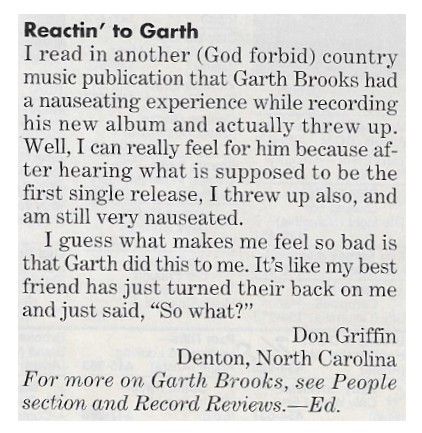 Brooks, Garth / Reactin&#39; to Garth (1996)