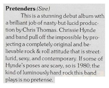 Pretenders, The / The Pretenders (1980) - Sire