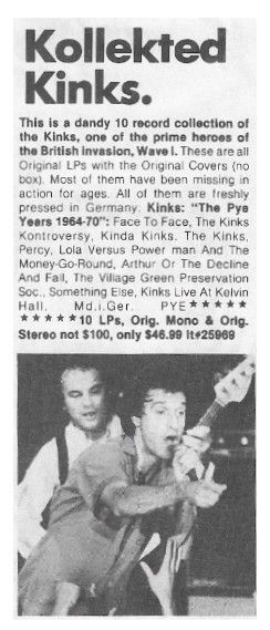 Kinks, The / Kollekted Kinks. (Pye)
