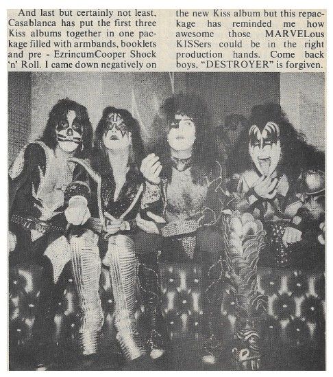 Kiss / Casablanca Has Put the First Three Kiss Albums Together (1977)