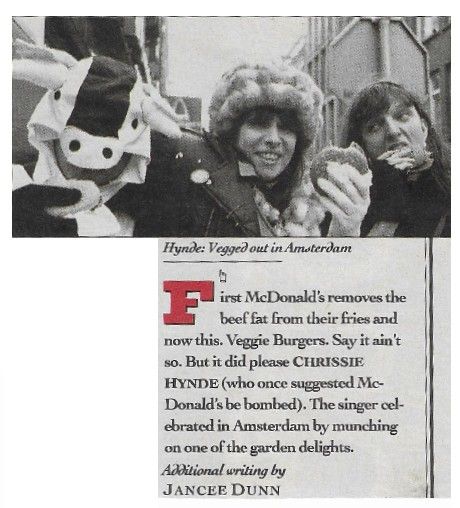 Hynde, Chrissie / Vegged Out in Amsterdam (1993)