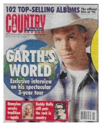 Brooks, Garth / Country Weekly Cover Photo (1995)