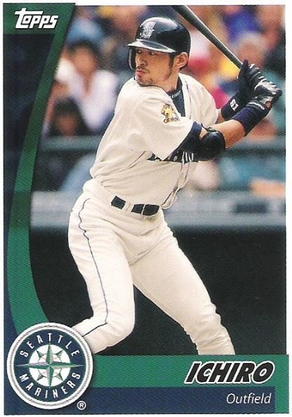 Ichiro Suzuki Autographed 2002 Topps Stadium Club Card #51 Seattle Mariners  Beckett BAS Stock #194205