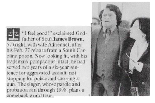 Brown, James / Released from a South Carolina Prison (1991)