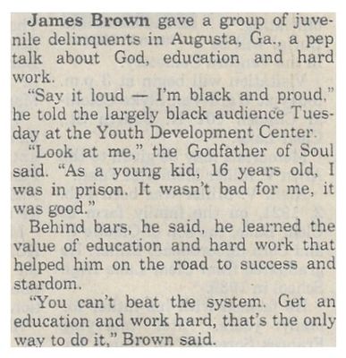 Brown, James / Pep Talk About God (1993)