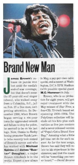 Brown, James / Brand New Man (1991)