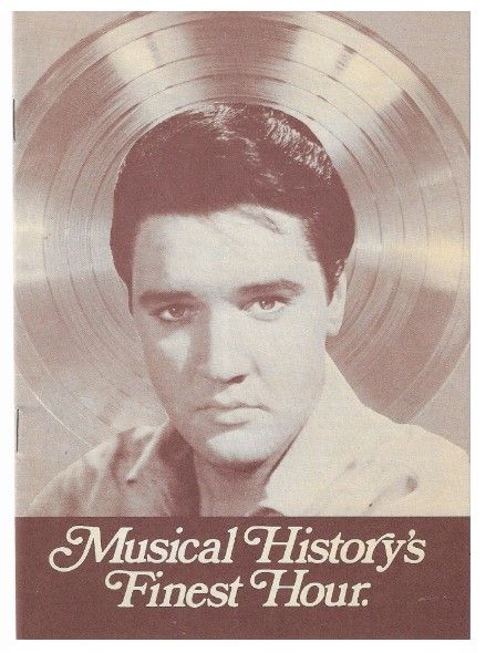 Presley, Elvis / Musical History&#39;s Finest Hour. (1977) - by Wayne Stierle