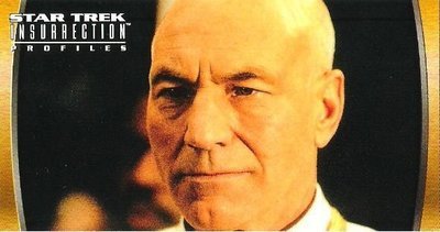 Star Trek: Insurrection / Captain Jean-Luc Picard (1998) / Fleer #52