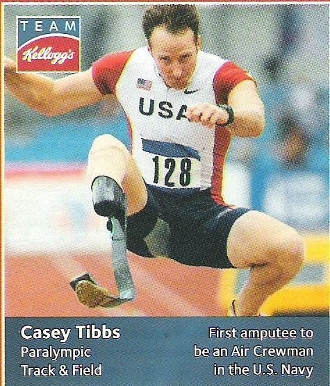 Tibbs, Casey / USA Olympic Team (2012) / Paralympic Track + Field (Trading Card)