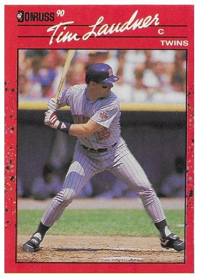 Laudner, Tim / 1990 Minnesota Twins / Donruss #419