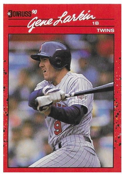 Larkin, Gene / 1990 Minnesota Twins / Donruss #436
