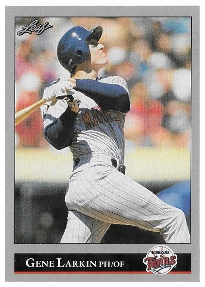 Larkin, Gene / 1992 Minnesota Twins / Leaf #415