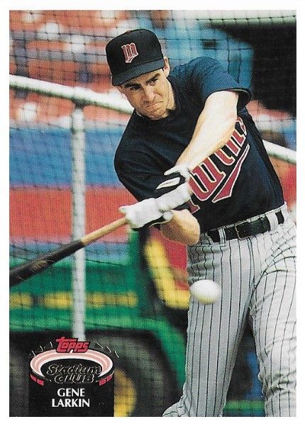 Larkin, Gene / 1992 Minnesota Twins / Stadium Club #66