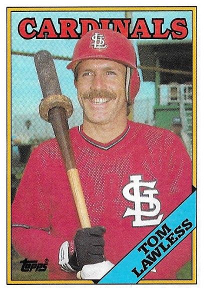 Lawless, Tom / 1988 St. Louis Cardinals / Topps #183