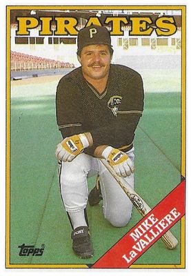 LaValliere, Mike / 1988 Pittsburgh Pirates / Topps #539
