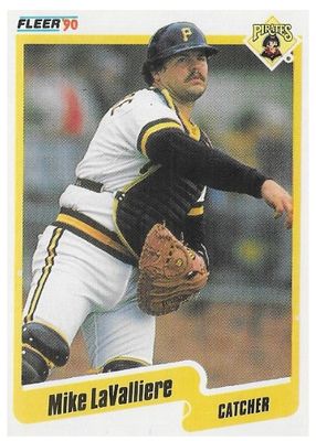 LaValliere, Mike / 1990 Pittsburgh Pirates / Fleer #473