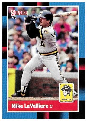 LaValliere, Mike / 1988 Pittsburgh Pirates / Donruss #312